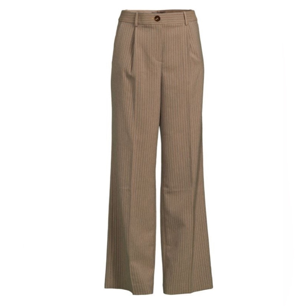 NWT Tommy Hilfiger Women's High Rise Wide Leg Casual Business Pants Size 4